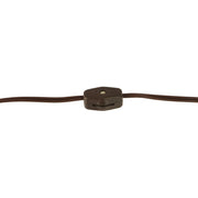 Vickerman V20B700 6' Switched Pinch Clip C7 Socket Xtw 20 Guage Brown Wire 2 Pack