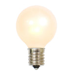 Vickerman V401905 Pearl White G50 Replacement Bulb 10 Per Pack