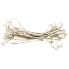 Vickerman V471921 25' C7 Socket Wire With 25 C7 Sockets On Spt-1 18 Wire Gauge White