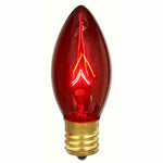 Vickerman V472133 C9 Red Transparent Replacement Bulb