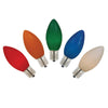 Vickerman V472150-25 C9 Ceramic Multicolor Replacement Bulbs 7 Watt 130 Volt Box Of 25.