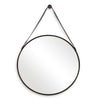 Antique Bronze Round Mirror
