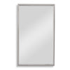 Stainless Steel Vanity Mirror – Sleek Minimalist Wall Accent