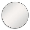 Satin Black Round MirrorStreet