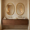 oval wall mirror