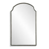 36" Arch Top Wall Mirror – Bronze Frame with Gold & Silver Highlights
