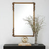 Wall Mirror – Antique Gold Ornate Design – 36 Inch Height by Uttermost