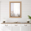 Wall Mirror – Textured Basket Weave Finish – 38" Height by Uttermost
