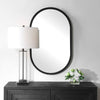 pill shape wall mirror