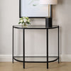 Demilune Iron Console Table