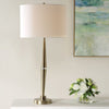 antique brass table lamp