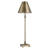 Tall Buffet Table Lamp – Antique Brass Metal Design