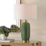 Desk Lamp Integrated Lighting System 17" H Tall Modern Desk Lamp by One Pixie Street