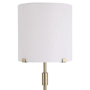 Classic Marble Base Table Lamp – Brass Metal Design