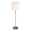 Antique Brass Buffet Lamp – Coffee Marble Base Lighting