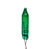 Vickerman W2V1704 Green Glass Incandescent Mini Bulb With Pinched Base 2.5 Volt 170Ma 50/Bag