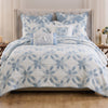 Wedding Ring Blue 3-Piece Coverlet Set – Full/Queen & King/Cal King