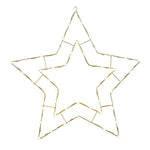 Vickerman V146042 48" C7 LED White 5 Point Star Wire Silhouette