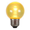 Vickerman X17G5007 G50 Yellow Smd Tube LED Bulb 10/Bag