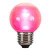 Vickerman X17G5009 G50 Pink Smd Tube LED Bulb 10/Bag