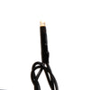 Vickerman X17K241 144 Warm White LED Cluster Light Set 24' Christmas Light Set Black Wire