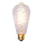 Vickerman X17ST641 St64 Warm White Filament LED Bulb 1/Box E26 Brass Base Dimmable 120V 3.5W 2200K