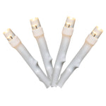 Vickerman X17W146 144 Warm White LED 2 Function Spider Light Set 24' Christmas Light Set White Wire