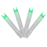 Vickerman X17W244 144 Green LED Cluster Light Set 24' Christmas Light Set White Wire