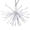 Vickerman X21W082 80Lt X 16" White Starburst Blue 5Mm LED Lights.