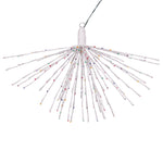 Vickerman X21W240 240Lt X 32" White Starburst Multi-Colored 5Mm LED Lights.