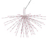 Vickerman X21W243 240Lt X 32" White Starburst Red 5Mm LED Lights.