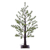 Vickerman X220630 3' Green Mini Pine Twig Tree Warm White 3Mm Wide Angle LED Lights.