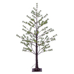 Vickerman X220640 4' Green Mini Pine Twig Tree Warm White 3Mm Wide Angle LED Lights.