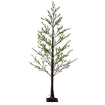 Vickerman X220670 7' Green Mini Pine Twig Tree Warm White 3Mm Wide Angle LED Lights.