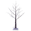 Vickerman X220830 3' Brown Frosted Twig Tree Warm White 3Mm Wide Angle LED Lights