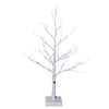 Vickerman X221020 2' White Birch Twig Tree Battery Operated Warm White 3Mm Wide Angle LED Lights.