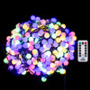 Vickerman X22G440 400 Light Multicolor LED Indoor/Outdoor 8 Function Cherry Light Set With Remote Control.