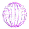 Vickerman X30LED09T 324Lt X 30" Fold Flat Pink LED Twinkle Jumbo Hanging Sphere.