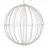 Vickerman X30LED31T 324Lt X 30" Fold Flat Red-Pure White-Blue LED Twinkle Jumbo Hanging Sphere.