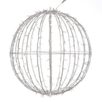 Vickerman X30LED31 324Lt X 30" Fold Flat Red-Pure White-Blue LED Jumbo Hanging Sphere.