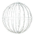 Vickerman X40LED05 480Lt X 40" Fold Flat Cool White LED Jumbo Hanging Sphere.