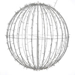 Vickerman X40LED10 480Lt X 40" Fold Flat Pure White LED Jumbo Hanging Sphere.