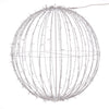 Vickerman X40LED31 480Lt X 40" Fold Flat Red-Pure White-Blue LED Jumbo Hanging Sphere.