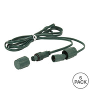 Vickerman X6G6611 6' Coaxial Extension Cord For X6G6601Pbg 50Lt Coaxal LED Set 6/Bag. Green Wire.