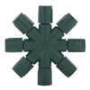 Vickerman X6G6616 Single Mold LED Set Green Coaxial 8-Way Splitter 2/Bag Csa/Us Listed.