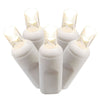 Vickerman X6W6701T 50 Warm White Twinkle Wide Angle LED Light On White Wire 25' Light Strand