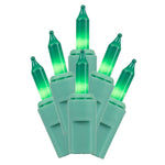Vickerman X9AQ552LED 50 LED Aqua Dura-Lit Light On Aqua Wire 37' Christmas Light Strand