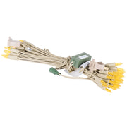 Vickerman X9LM533LED-0 50 Light LED Lime Dura-Lit Mini Lights Lime Wire