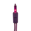 Vickerman X9MV545LED 50 LED Mauve Dura-Lit Light On Mauve Wire 37' Christmas Light Strand