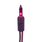 Vickerman X9MV545LED 50 LED Mauve Dura-Lit Light On Mauve Wire 37' Christmas Light Strand